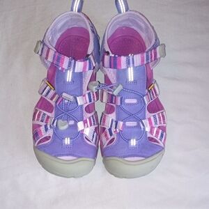 Keen "Seacamp" Purple Sandals Size 5 Big Girls